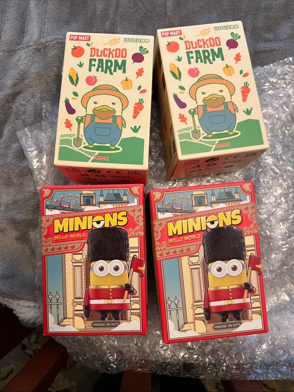 Pop mart lot of 4